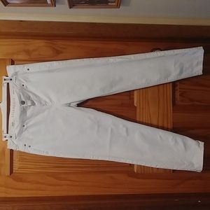 LIVERPOOL WHITE JEANS SIZE 8/29